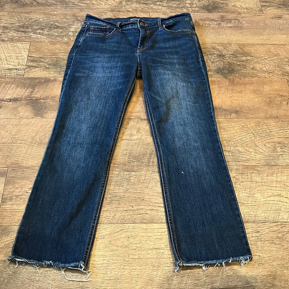 Old Navy Dark Blue Cropped Ankle Jeans